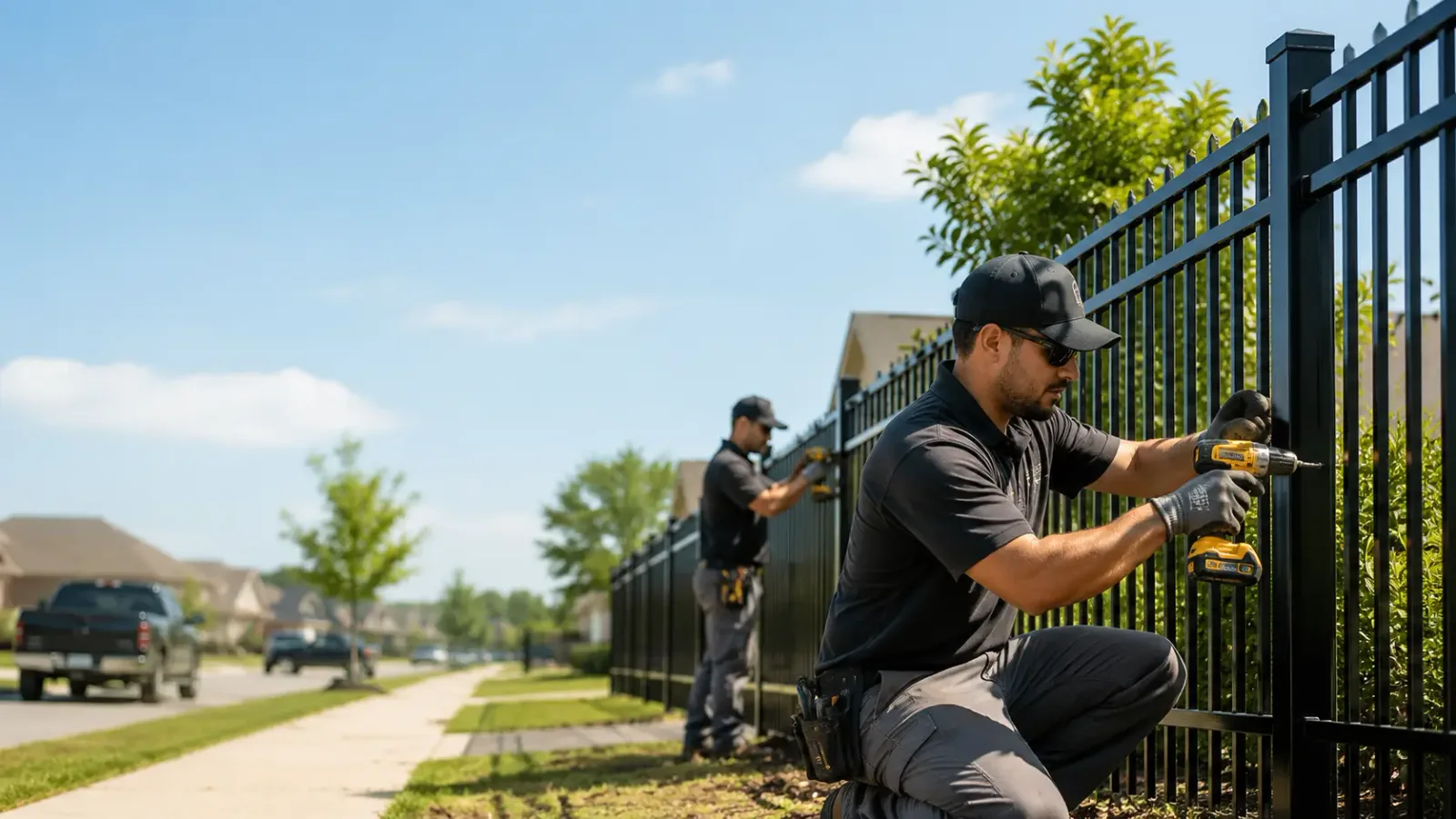 Metal Fence Installation in Woodward, PA
